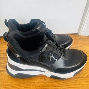 Michael Kors Scuba Leather Trainer Shoes